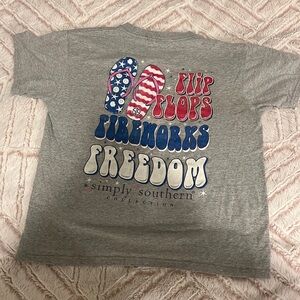 Simply southern T-shirt, youth medium